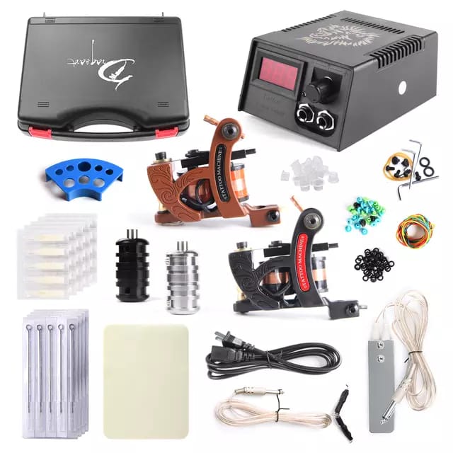 Tattoo Machine Full Set Professional Tattoo Gun Kit - Professional Spa Equipment at Beauty Republic Equipment Store
